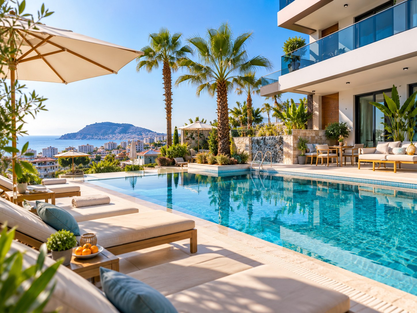 Alanya Poolside Home